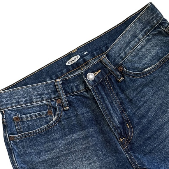 Old Navy Medium Wash Slim Fit Jeans Size 30 - Picture 4 of 7